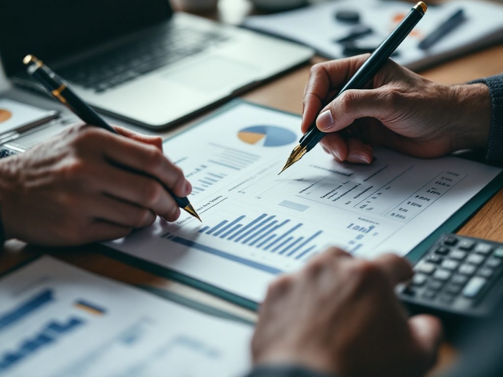 Analyse de documents financiers au stylo